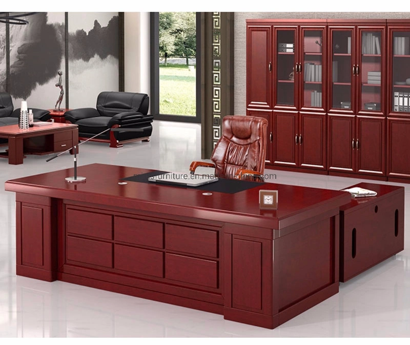 (MN-OD301) China Manufacturing Furniture Executive MDF Veneer Office Table Manager Desk