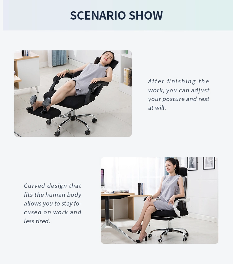 New Arrival Eco Modern Style Lift Swivel Ergonomic Computer Chair with Headrest High Back Comfortable Mesh Executive Office Chair