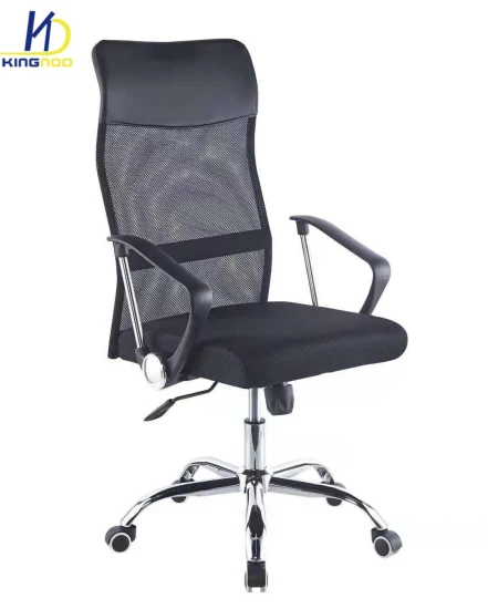 China-Hersteller Mesh mit hoher Rückenlehne, verchromter Basis, höhenverstellbarer Chefsessel/ergonomischer Chefsessel/bequem/Bürostuhl, Preis für Mesh/Drehgelenk/Möbel