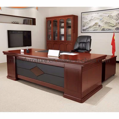 (MN-OD301) China Manufacturing Furniture Executive Bürotisch aus MDF-Furnier mit Manager-Schreibtisch